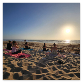 Aulas de Yoga ao ar livre 